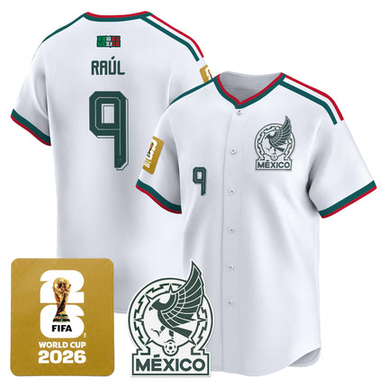 Men's Mexico 2026 World Cup Vapor Baseball Jersey - All Stitched