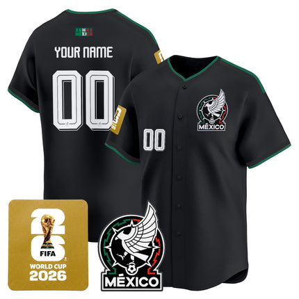 Mexico 2026 World Cup Vapor Custom Baseball Jersey - All Stitched