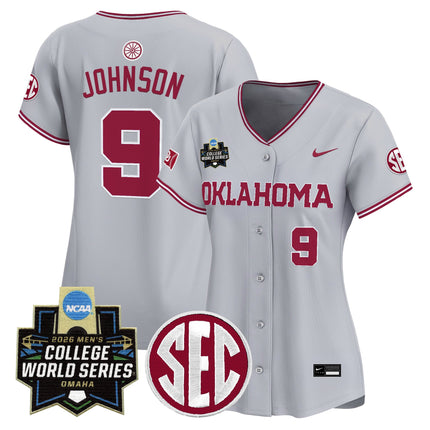 Women's Oklahoma Sooners 2026 World Series Vapor Premier Limited Jersey - All Stitched