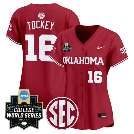 Women's Oklahoma Sooners 2026 World Series Vapor Premier Limited Jersey - All Stitched