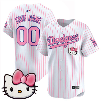 Los Angeles Dodgers x Sanrio Friends Vapor Premier Limited Custom Jersey - All Stitched