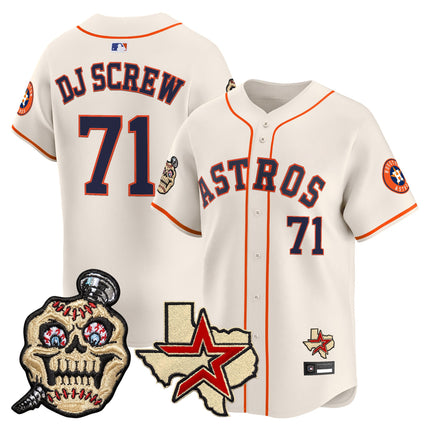 Men's Houston Astros Screwed Up Click Vapor Premier Limited Jersey - All Stitched