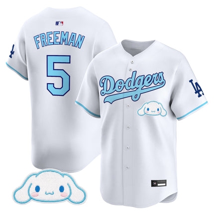 Los Angeles Dodgers x Cinnamoroll Vapor Premier Limited Jersey - All Stitched