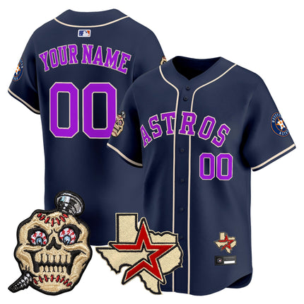 Houston Astros Screwed Up Click Vapor Premier Limited Custom Jersey - All Stitched