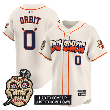 Men's Houston Astros Screwed Up Click Vapor Premier Limited Jersey V2 - All Stitched
