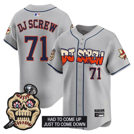 Men's Houston Astros Screwed Up Click Vapor Premier Limited Jersey V2 - All Stitched