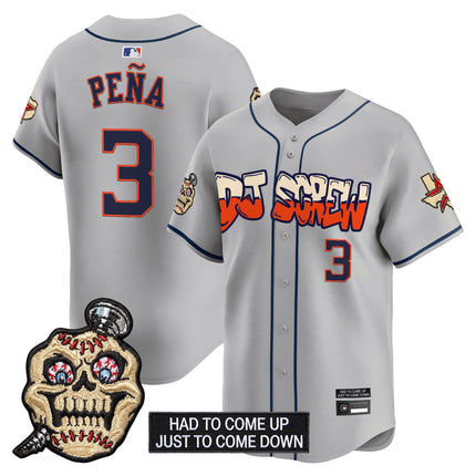 Men's Houston Astros Screwed Up Click Vapor Premier Limited Jersey V2 - All Stitched