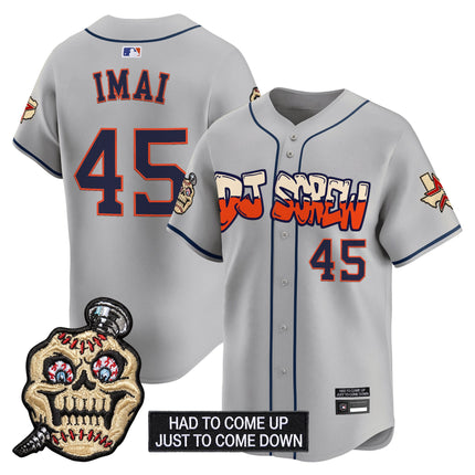 Men's Houston Astros Screwed Up Click Vapor Premier Limited Jersey V2 - All Stitched