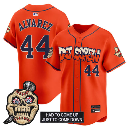 Men's Houston Astros Screwed Up Click Vapor Premier Limited Jersey V2 - All Stitched