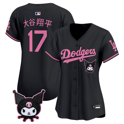 Los Angeles Dodgers x Kuromi Vapor Premier Limited Jersey - All Stitched