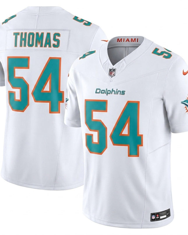 Zach Thomas Miami Dolphins Vapor Limited Jersey - All Stitched