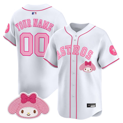 Houston Astros x Sanrio Friends Vapor Premier Limited Custom Jersey - All Stitched
