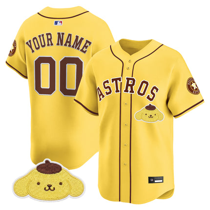 Houston Astros x Sanrio Friends Vapor Premier Limited Custom Jersey - All Stitched