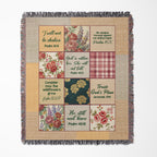 Patchwork of Promise – Christian Woven Blanket
