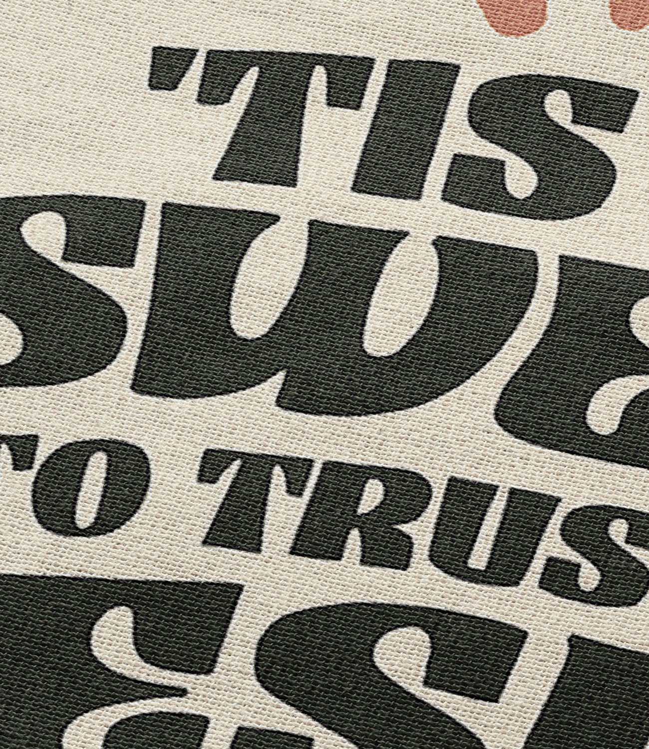 “’Tis So Sweet to Trust in Jesus” Woven Blanket