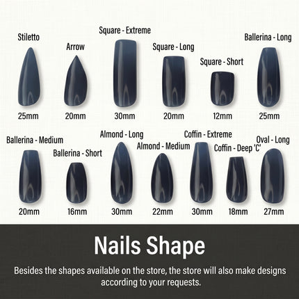 Carolina Panthers Handmade Press On Nails | Reusable 3D Nail Set