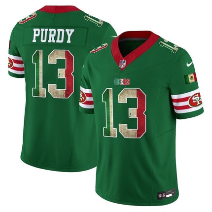 49ers Mexico Vapor Limited Jersey V4 - All Stitched SF49_KDZ - KINDOZY