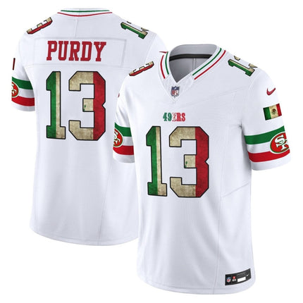 49ers Mexico Vapor Limited Jersey V4 - All Stitched SF49_KDZ - KINDOZY