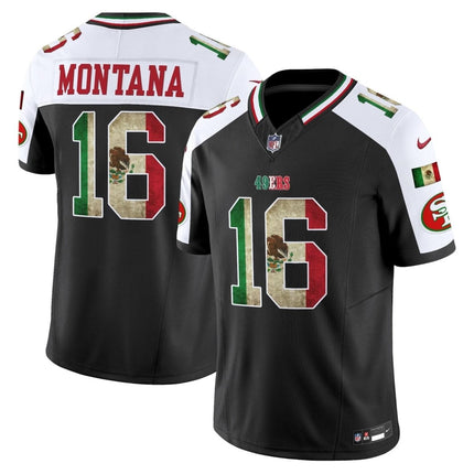 49ers Mexico Vapor Limited Jersey V4 - All Stitched SF49_KDZ - KINDOZY