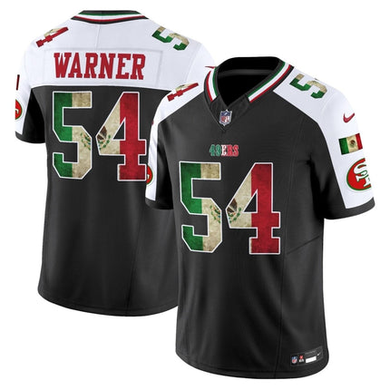 49ers Mexico Vapor Limited Jersey V4 - All Stitched SF49_KDZ - KINDOZY