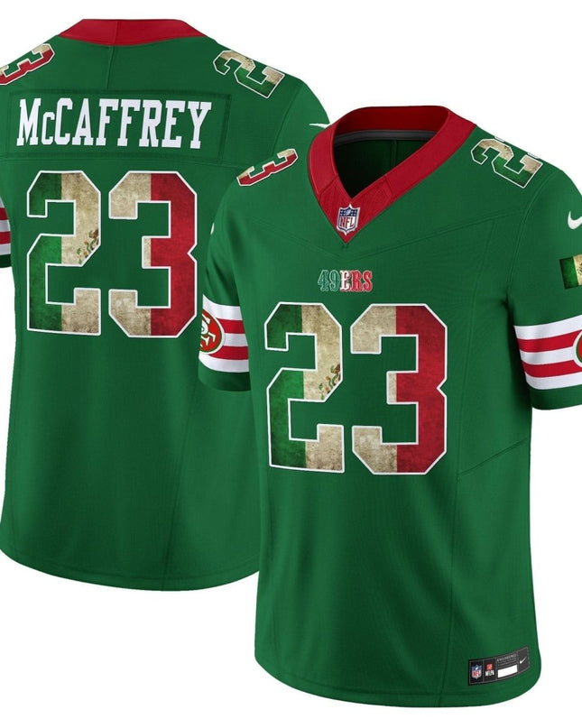 49ers Mexico Vapor Limited Jersey V4 - All Stitched SF49_KDZ - KINDOZY