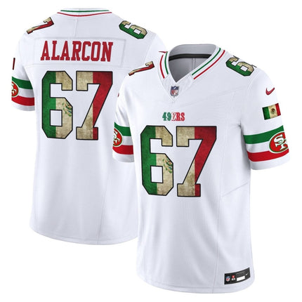 49ers Mexico Vapor Limited Jersey V4 - All Stitched SF49_KDZ - KINDOZY