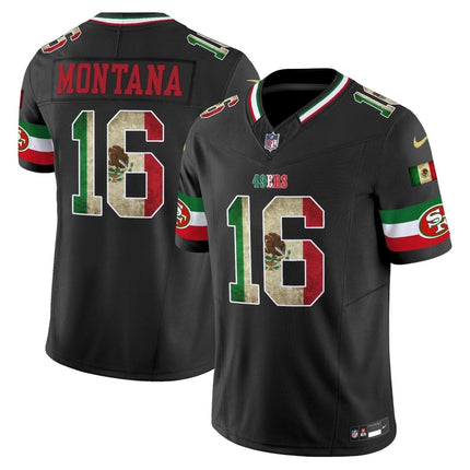 49ers Mexico Vapor Limited Jersey V4 - All Stitched SF49_KDZ - KINDOZY