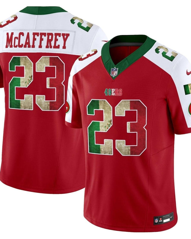 49ers Mexico Vapor Limited Jersey V4 - All Stitched SF49_KDZ - KINDOZY