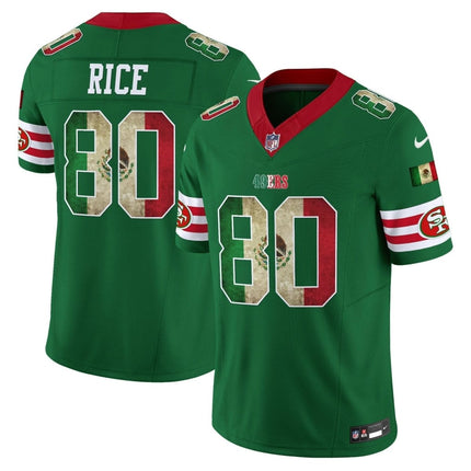 49ers Mexico Vapor Limited Jersey V4 - All Stitched SF49_KDZ - KINDOZY