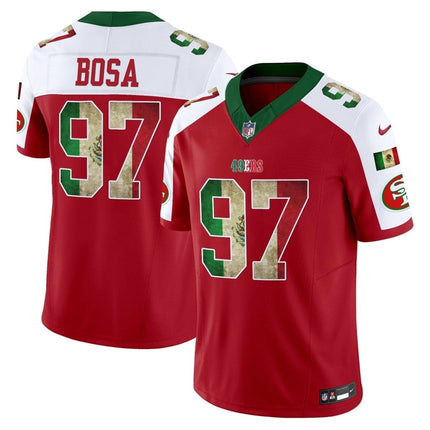 49ers Mexico Vapor Limited Jersey V4 - All Stitched SF49_KDZ - KINDOZY
