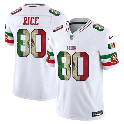 49ers Mexico Vapor Limited Jersey V4 - All Stitched SF49_KDZ - KINDOZY