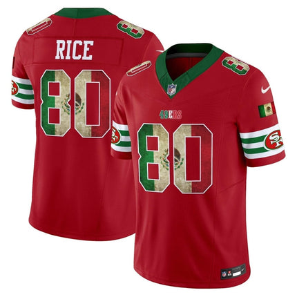 49ers Mexico Vapor Limited Jersey V4 - All Stitched SF49_KDZ - KINDOZY