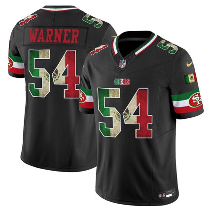 49ers Mexico Vapor Limited Jersey V4 - All Stitched SF49_KDZ - KINDOZY