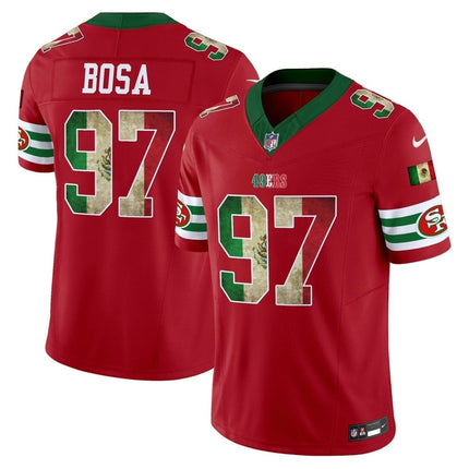 49ers Mexico Vapor Limited Jersey V4 - All Stitched SF49_KDZ - KINDOZY