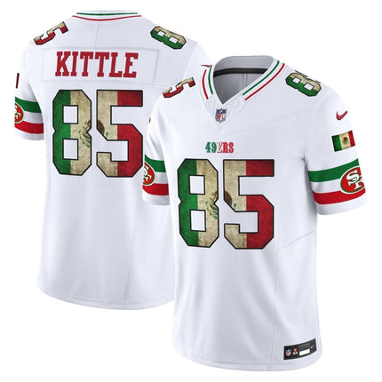 49ers Mexico Vapor Limited Jersey V4 - All Stitched SF49_KDZ - KINDOZY