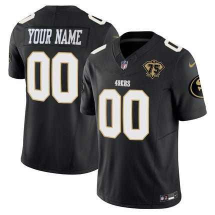 49ers Special Vapor Limited Custom Jersey - All Stitched SF49_KDZ - KINDOZY
