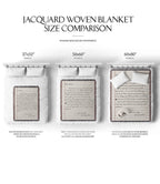 “Love Handwriting Letter” Woven Blanket