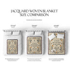 "As For Me and My House – Joshua 24:15" Woven Blanket