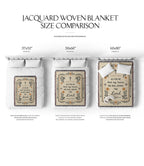 "As For Me and My House – Joshua 24:15" Woven Blanket