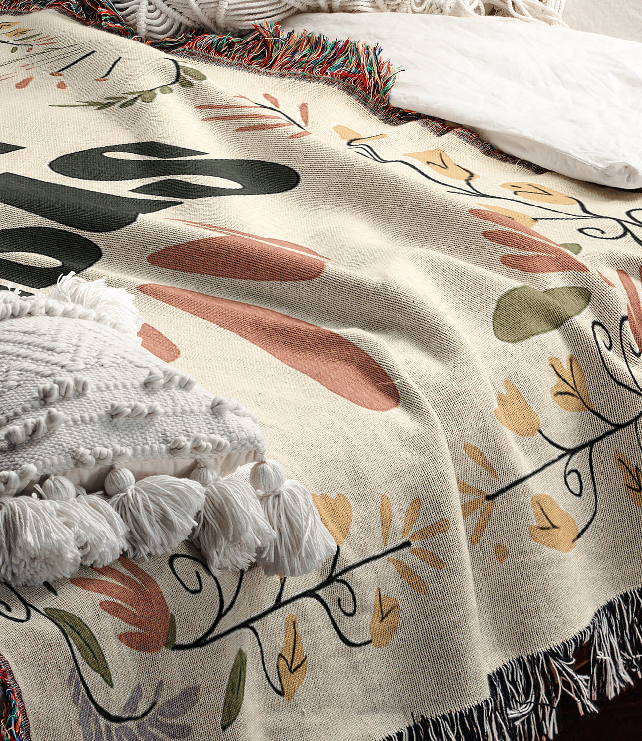 “’Tis So Sweet to Trust in Jesus” Woven Blanket