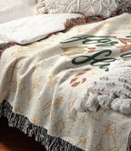 “Jesus is the reason for the season” Woven Blanket