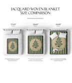 “Jesus is the reason for the season” Personalized Christian Woven Blanket