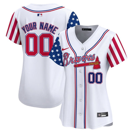 Atlanta Braves 2024 Independence Day Vapor Premier Limited Custom Jersey - All Stitched ATLBRA_KDZ - KINDOZY