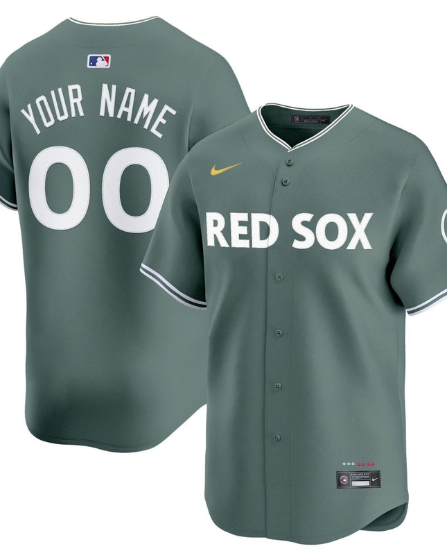 Boston Red Sox 2025 City Connect Vapor Premier Limited Custom Jersey - All Stitched BOSRED_KDZ - KINDOZY