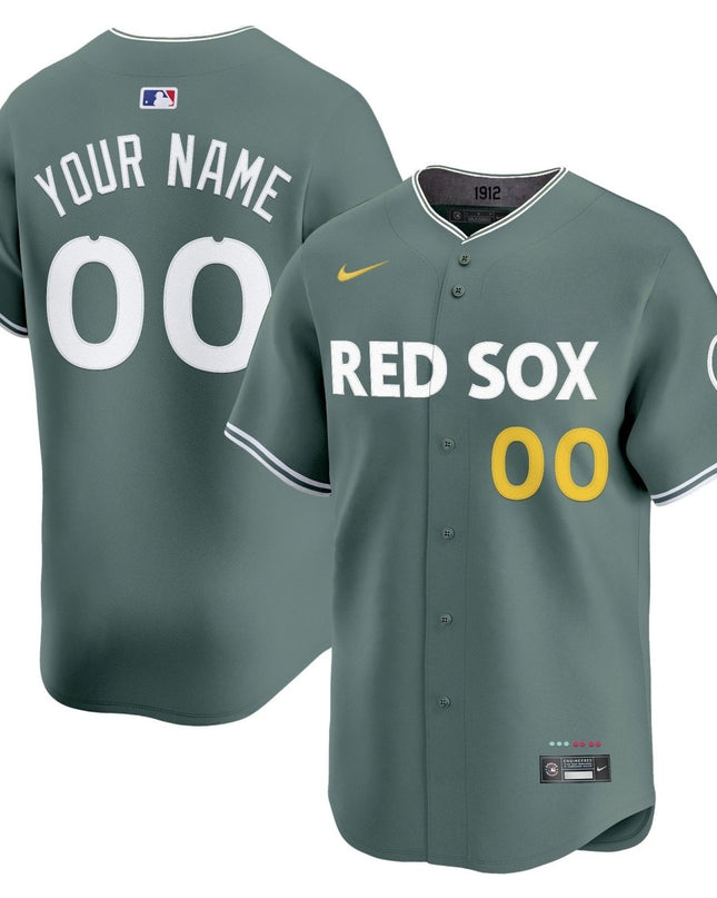 Boston Red Sox 2025 City Connect Vapor Premier Limited Custom Jersey V2 - All Stitched BOSRED_KDZ - KINDOZY