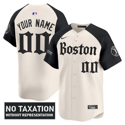 Boston Red Sox 'Retro Newspaper Edition' Vapor Premier Limited Custom Jersey - All Stitched BOSRED_KDZ - KINDOZY