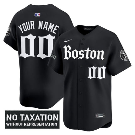 Boston Red Sox 'Retro Newspaper Edition' Vapor Premier Limited Custom Jersey - All Stitched BOSRED_KDZ - KINDOZY