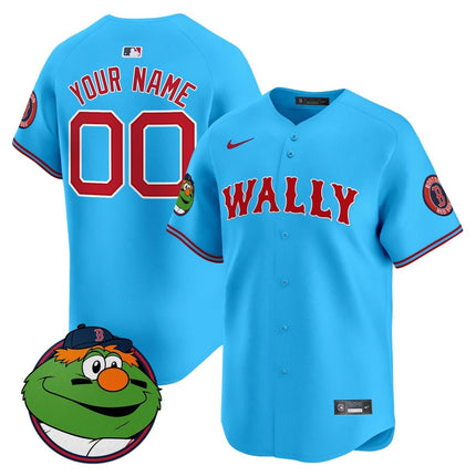 Boston Red Sox Wally Vapor Premier Limited Custom Jersey - All Stitched BOSRED_KDZ+ - KINDOZY