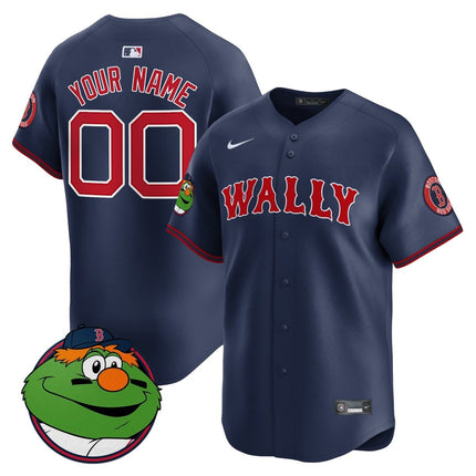 Boston Red Sox Wally Vapor Premier Limited Custom Jersey - All Stitched BOSRED_KDZ+ - KINDOZY