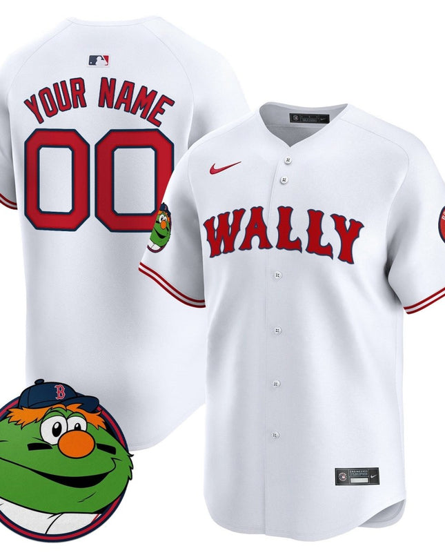 Boston Red Sox Wally Vapor Premier Limited Custom Jersey - All Stitched BOSRED_KDZ+ - KINDOZY